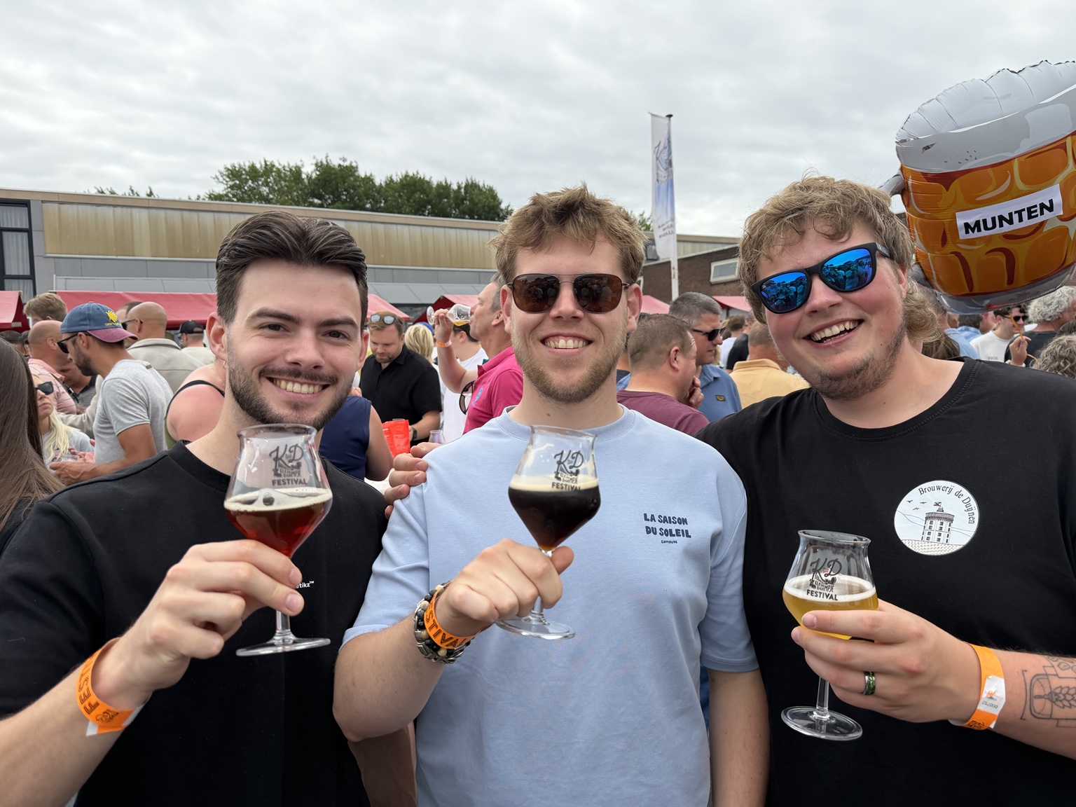 De brouwers van Brouwerij De Duijnen